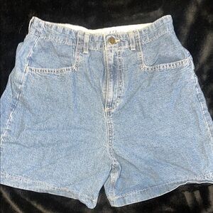 Riders by Lee Blue Jean Shorts High-Waisted Relaxed Fit